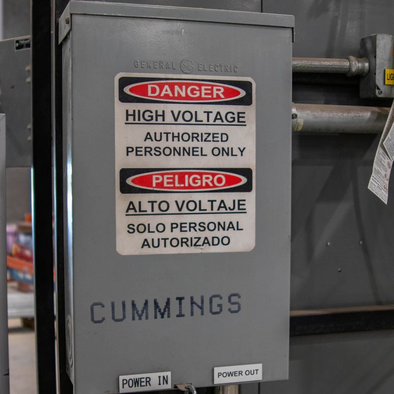 Cummings high voltage box