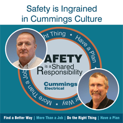 Safety is Ingrained in Cummings Culture